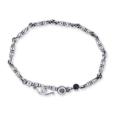 デザインストーンブレスレット(FB-005F/BZ) – AQUA SILVER デザインストーンブレスレット(FB-005F/BZ) – AQUA SILVER