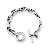【AQUA FORTIS】カットオーバルリンクグラデーションブレスレット