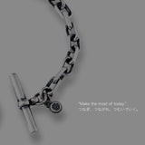 【AQUA FORTIS】カットオーバルリンクグラデーションブレスレット
