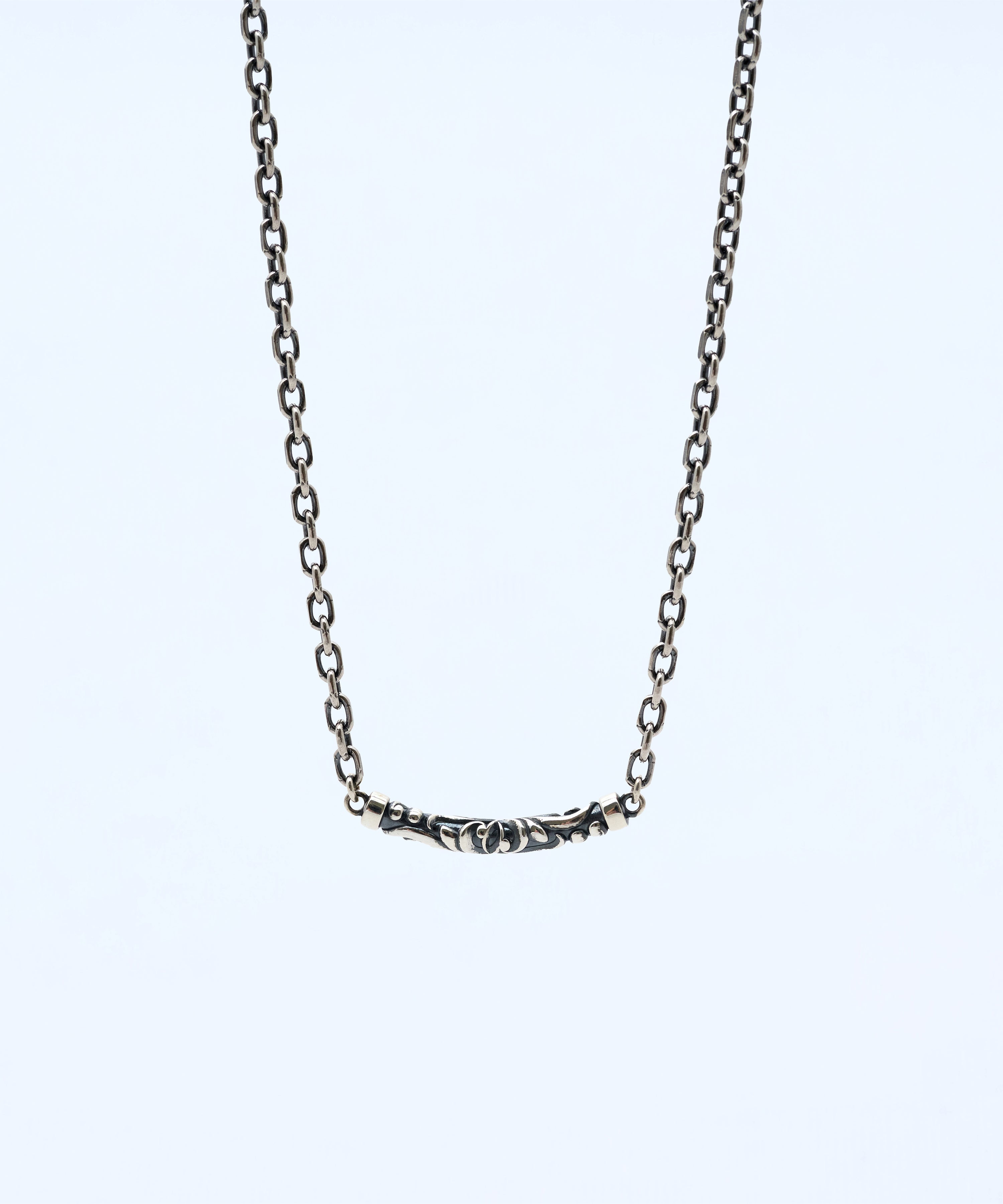 アクセサリー Livos18 AQUA SILVER アクアシルバー メンズシルバーネックレス ASP-368F