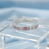 【アウトレット品 70％OFF】シェルリング ピンク シルバー sv925