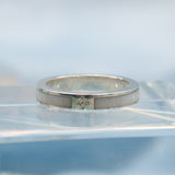 【アウトレット品 70％OFF】シェルリング ホワイト シルバー sv925