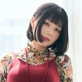シルバー925 ネックレス もみじモチーフ 三連