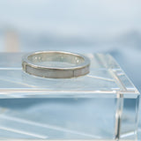 【アウトレット品 70％OFF】シェルリング ホワイト シルバー sv925