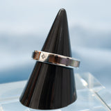 【アウトレット品 70％OFF】シェルリング ブラック シルバー sv925