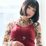 もみじネックレス シルバー グラデーション