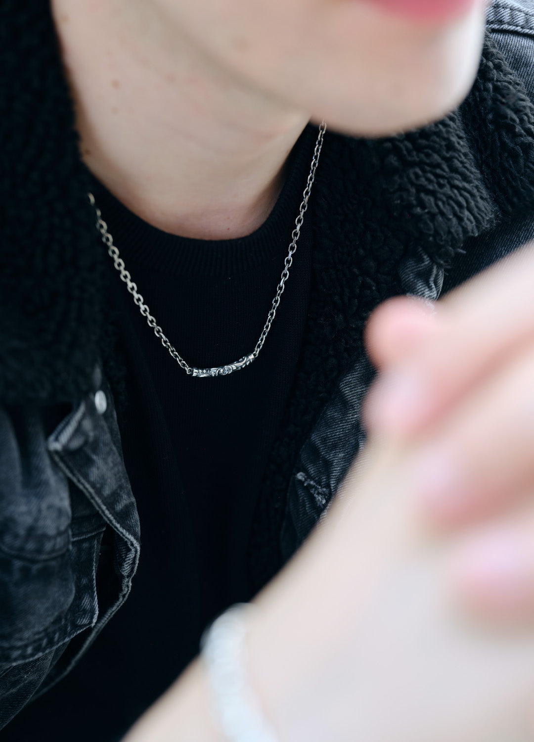 rock　アクアシルバー925ウォレットチェーン　AQUA　SILVER rock様専用 アクアシルバー925ウォレットチェーン AQUA SILVER