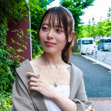 幸せのシックスペンスコイン・リボルブネックレス