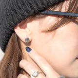 ピアス 幸せのシックスペンスコイン シルバー