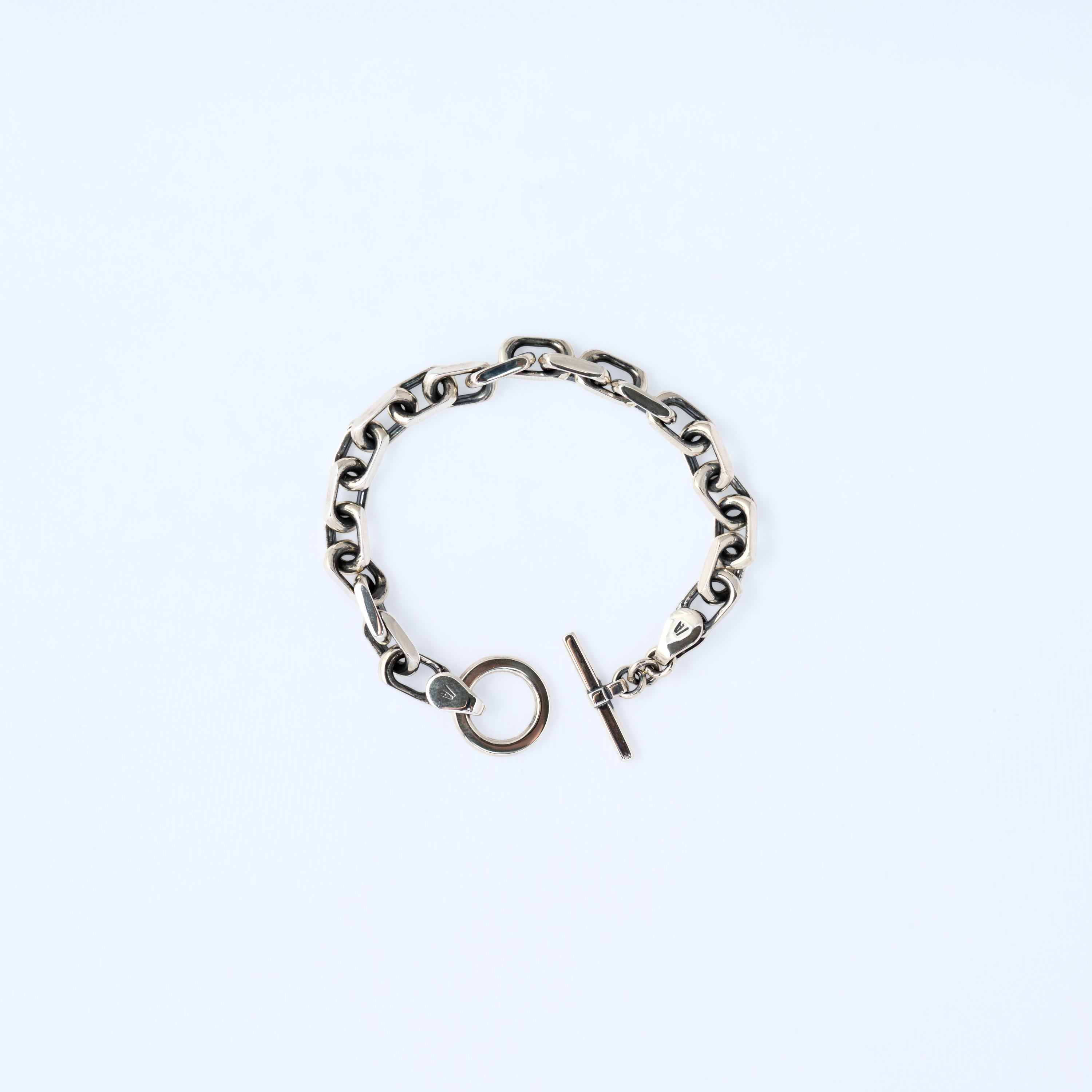 Aqua Silver 925 シルバー チェーンブレスレット AQUA SILVER】チェーンブレスレット（ASB-067-Medium）