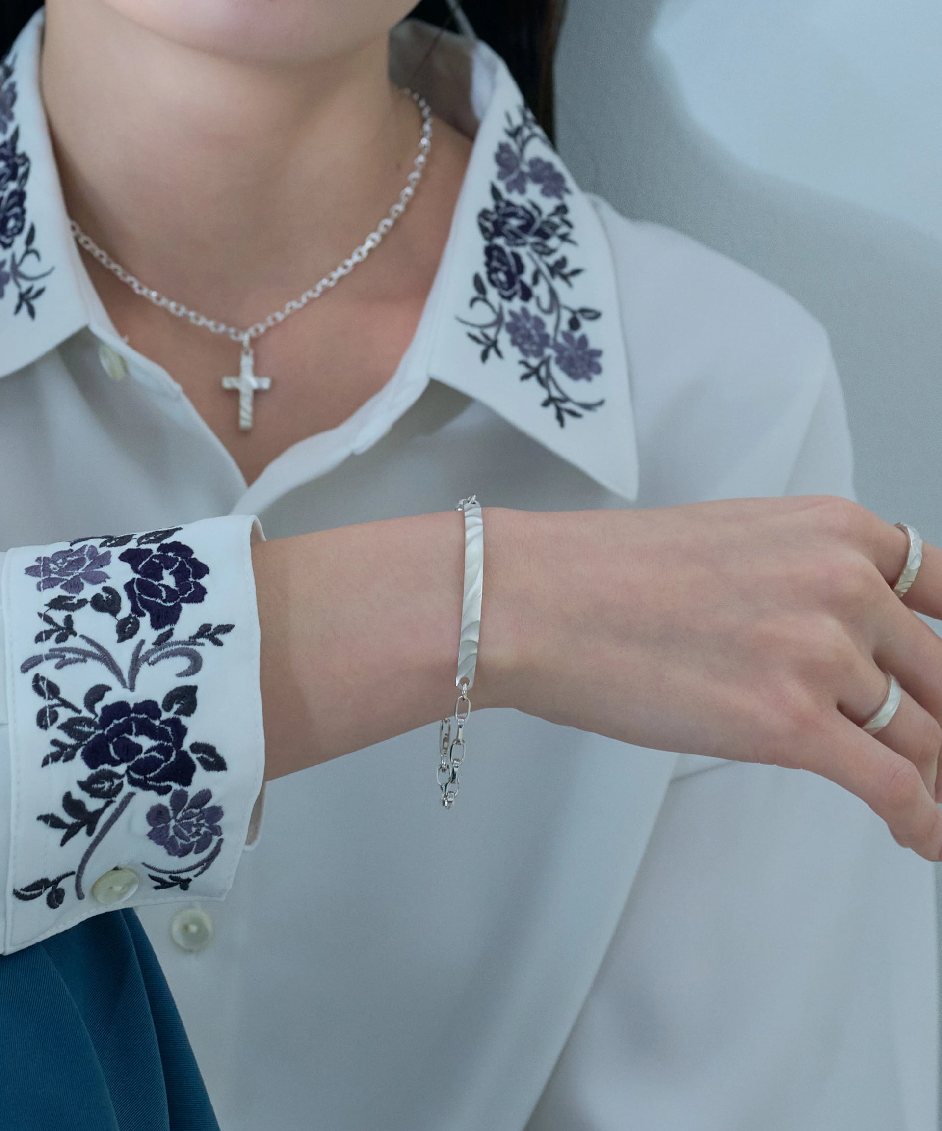 ゆらぎブレスレット スターリングシルバー – AQUA SILVER