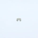 イヤーカフ ダブルリング sv925 シルバー