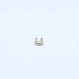 イヤーカフ ダブルリング ワイド sv925 シルバー