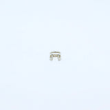 イヤーカフ ダブルリング ワイド sv925 シルバー