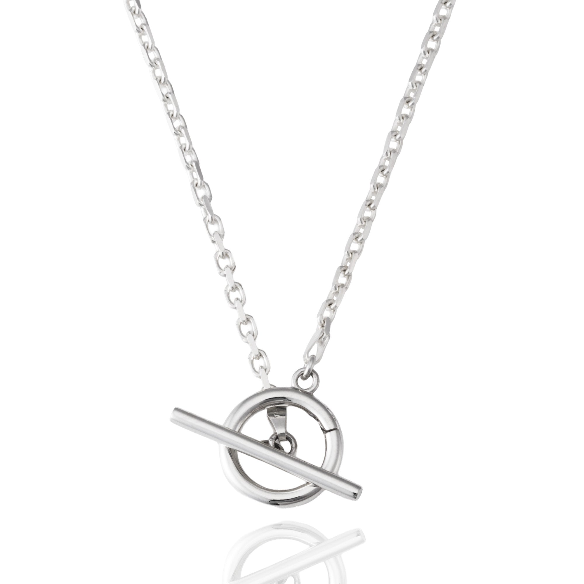 Necklace – AQUA SILVER