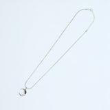 クレセントネックレス ゆらぎモチーフ sv925 シルバー