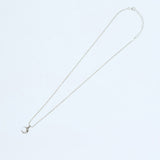 クレセントネックレス ミニ ゆらぎモチーフ sv925 シルバー