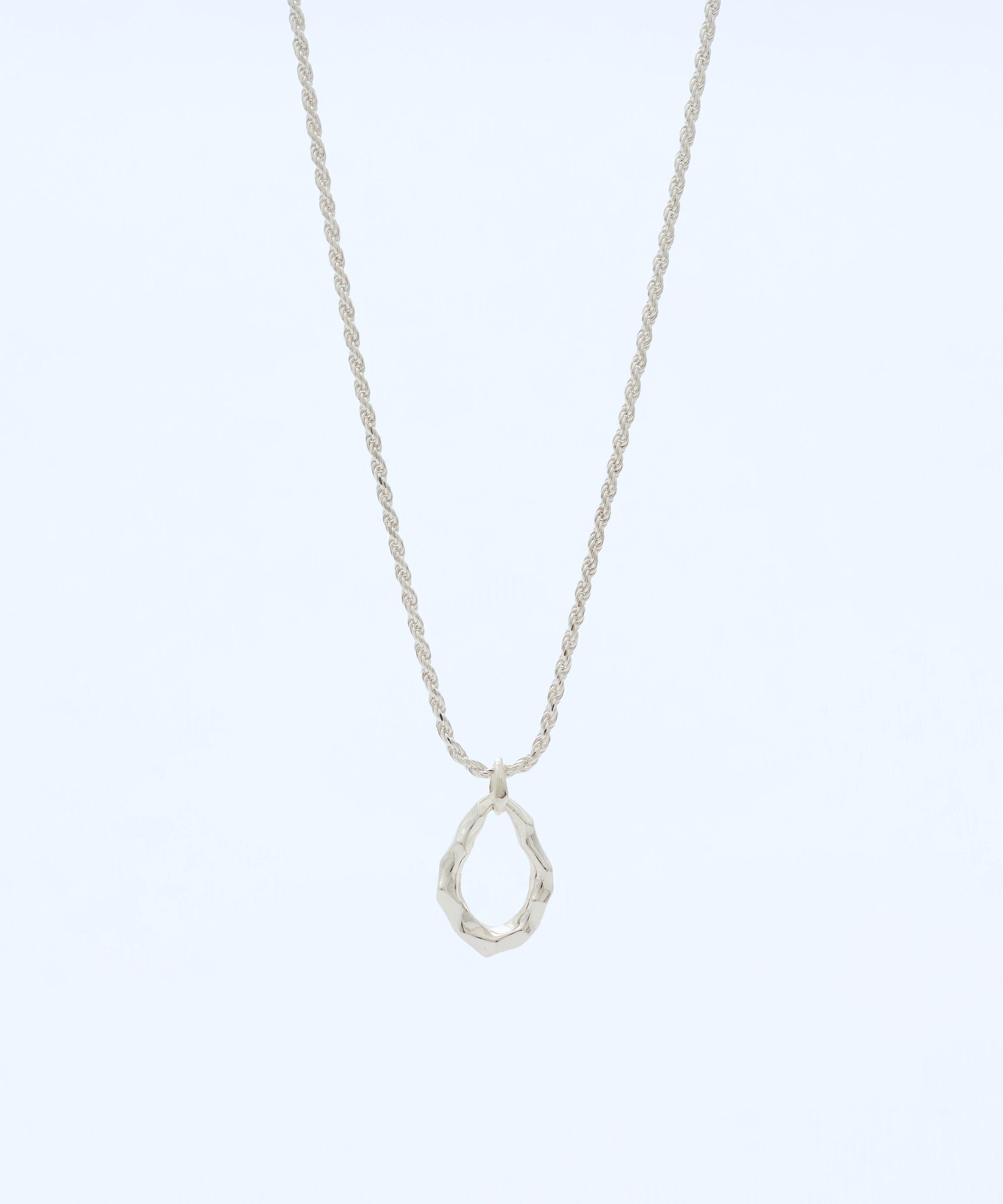 ドロップネックレス ゆらぎモチーフ sv925 シルバー – AQUA SILVER