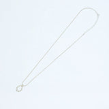 ドロップネックレス ゆらぎモチーフ sv925 シルバー