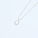 ドロップネックレス ゆらぎモチーフ sv925 シルバー