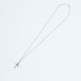 クロスネックレス ゆらぎモチーフ sv925 シルバー