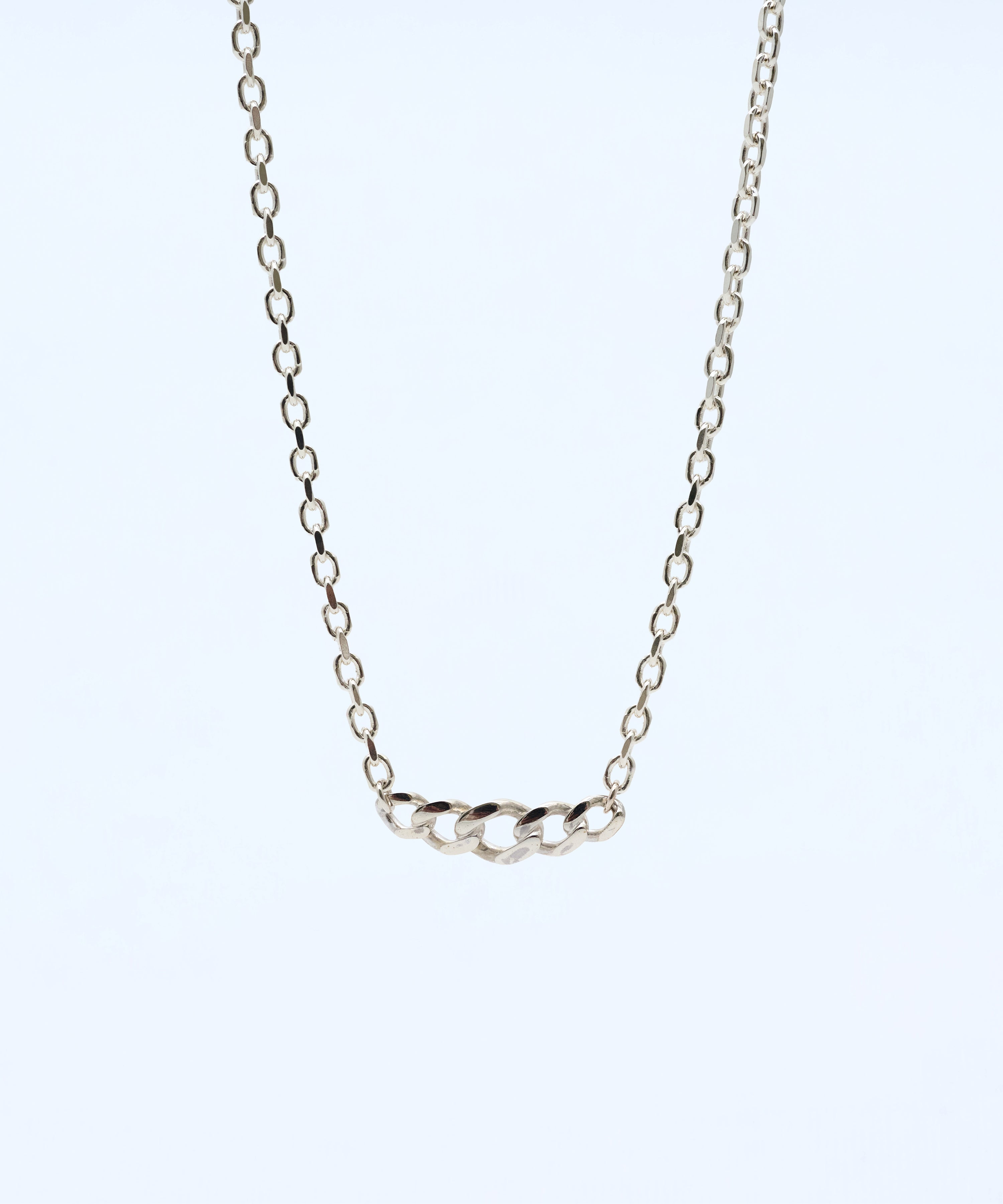 Necklace – AQUA SILVER