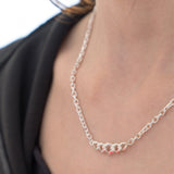 チェーンネックレス 喜平トップ sv925 シルバー