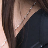 チェーンネックレス 喜平トップ sv925 シルバー