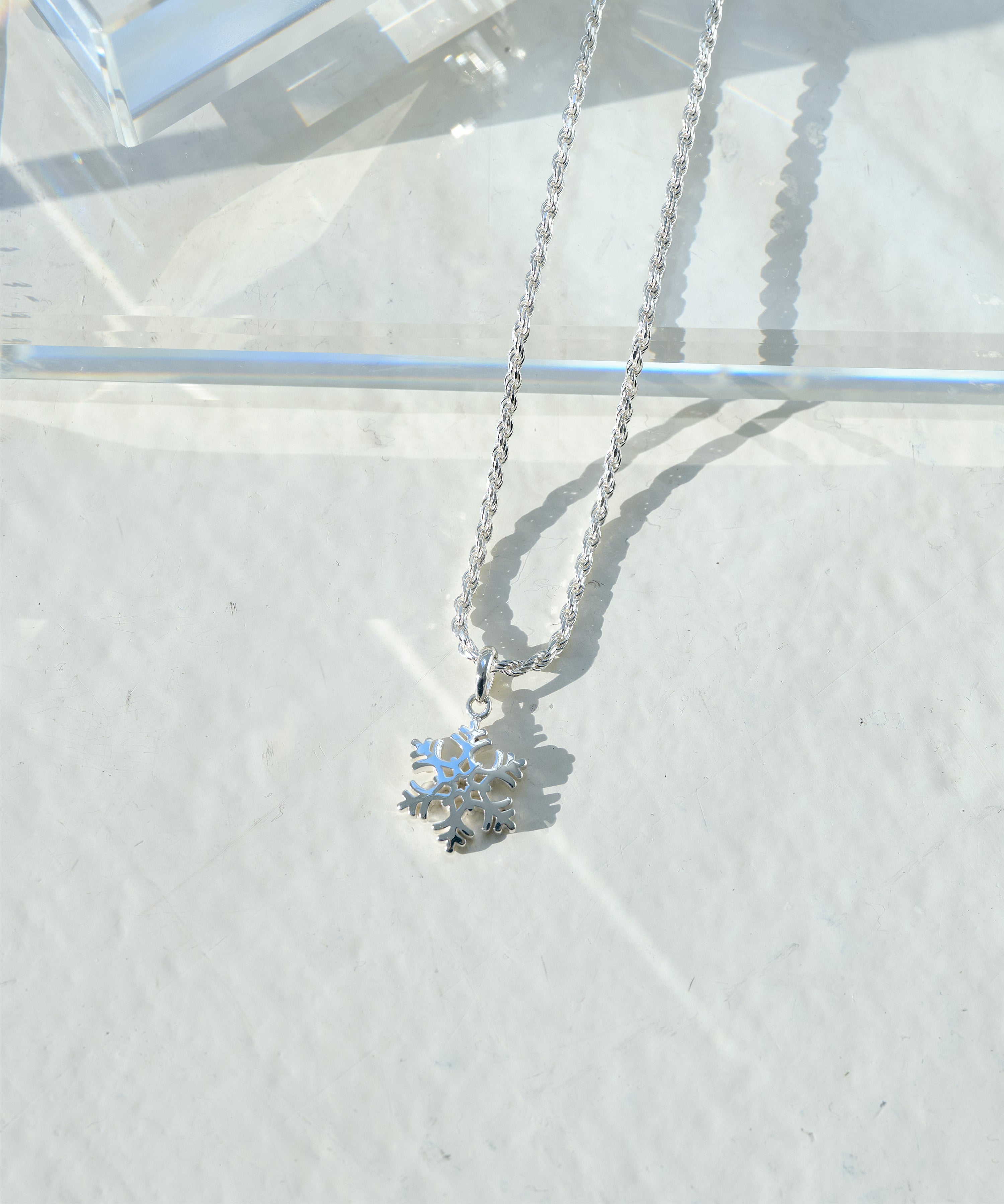 シルバー ネックレス スノーモチーフ sv925 – AQUA SILVER