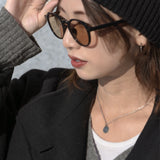 幸せのシックスペンスコインネックレス シルバー