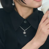 サクラネックレス スターリングシルバー