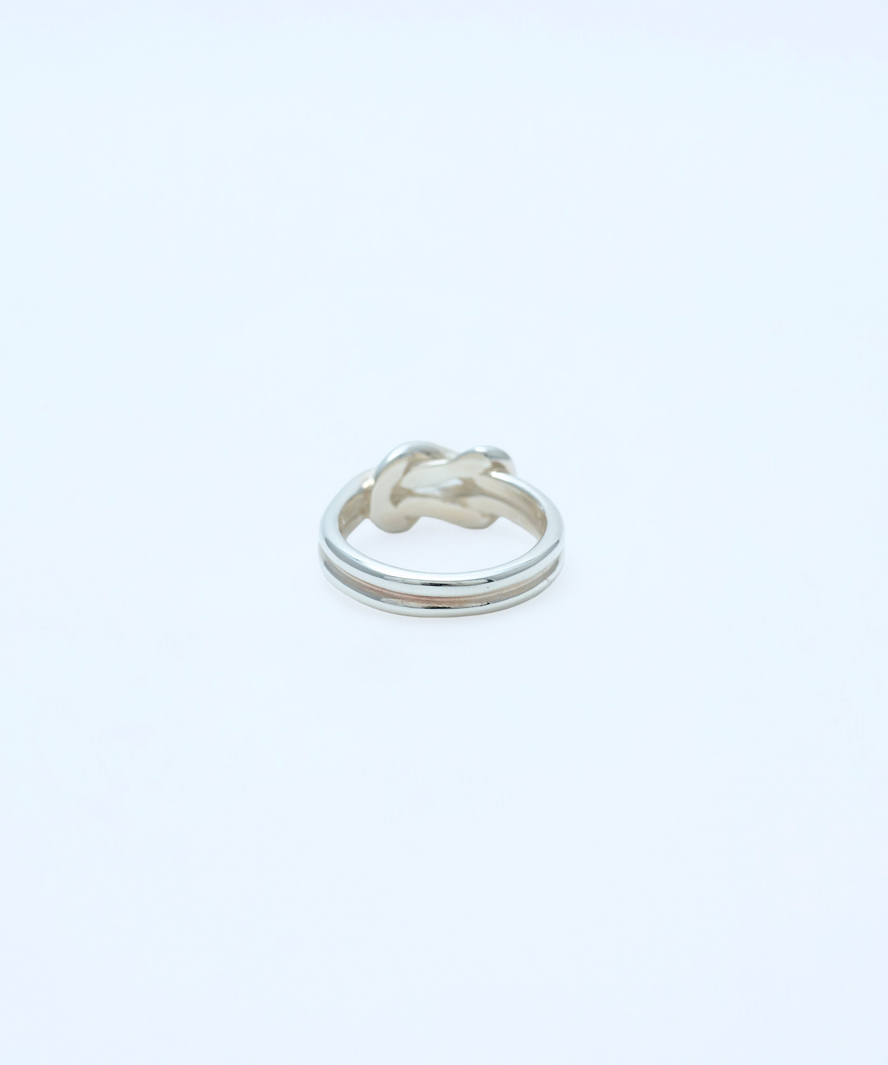 シルバー リング ノットモチーフ sv925 – AQUA SILVER