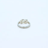 シルバー リング ノットモチーフ sv925