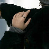 【アウトレット品 30％OFF】シルバー チェーンリング