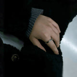 【アウトレット品 30％OFF】シルバー チェーンリング