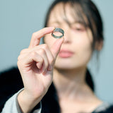 シルバーリング スノーモチーフ sv925