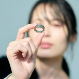 シルバーリング スノーモチーフ sv925