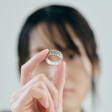 シルバーリング スノーモチーフ sv925