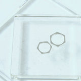 ペアリング シルバー ヘキサゴンリング ジルコニア sv925 セット販売