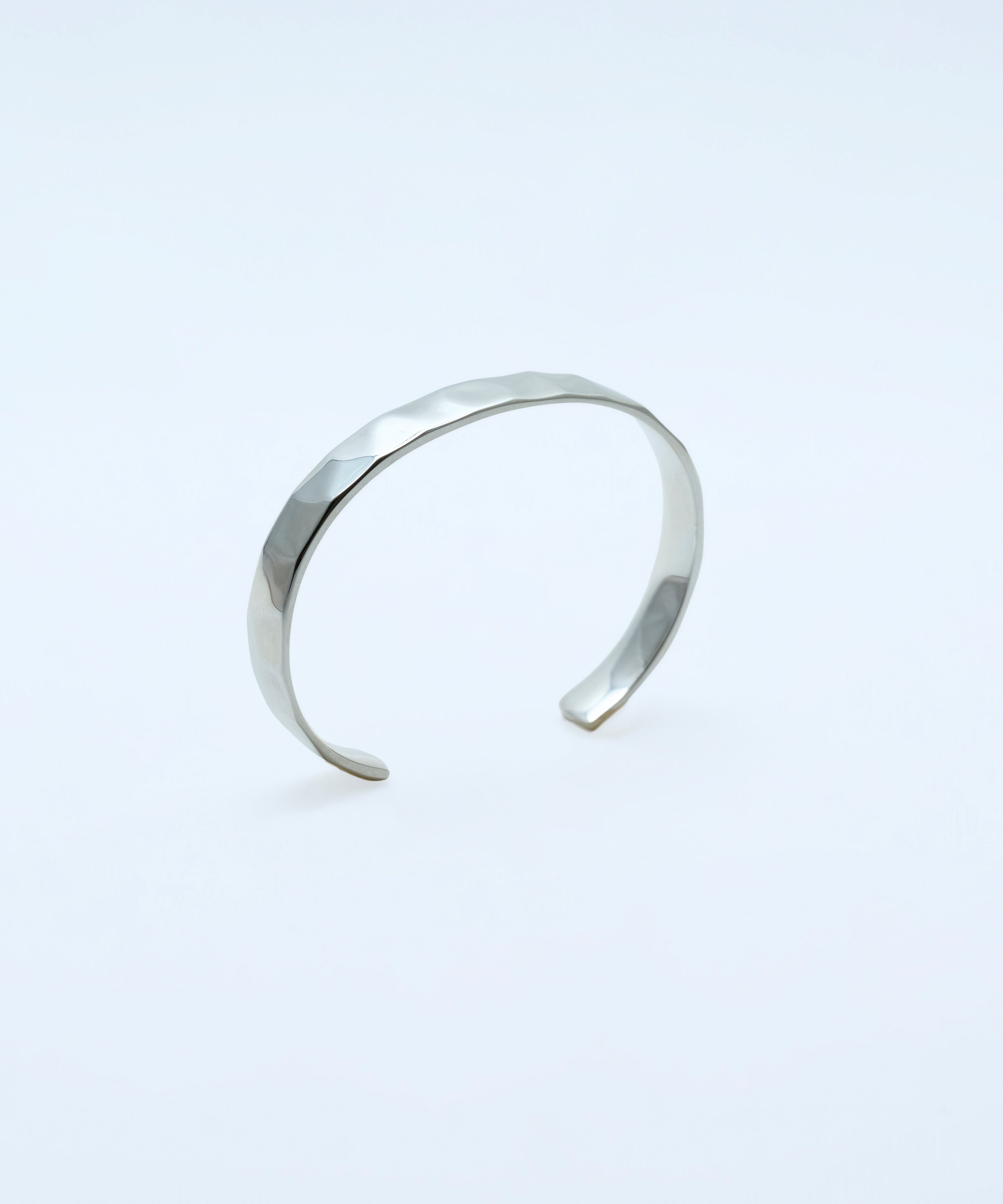 バングル ゆらぎモチーフ シルバー sv925 – AQUA SILVER