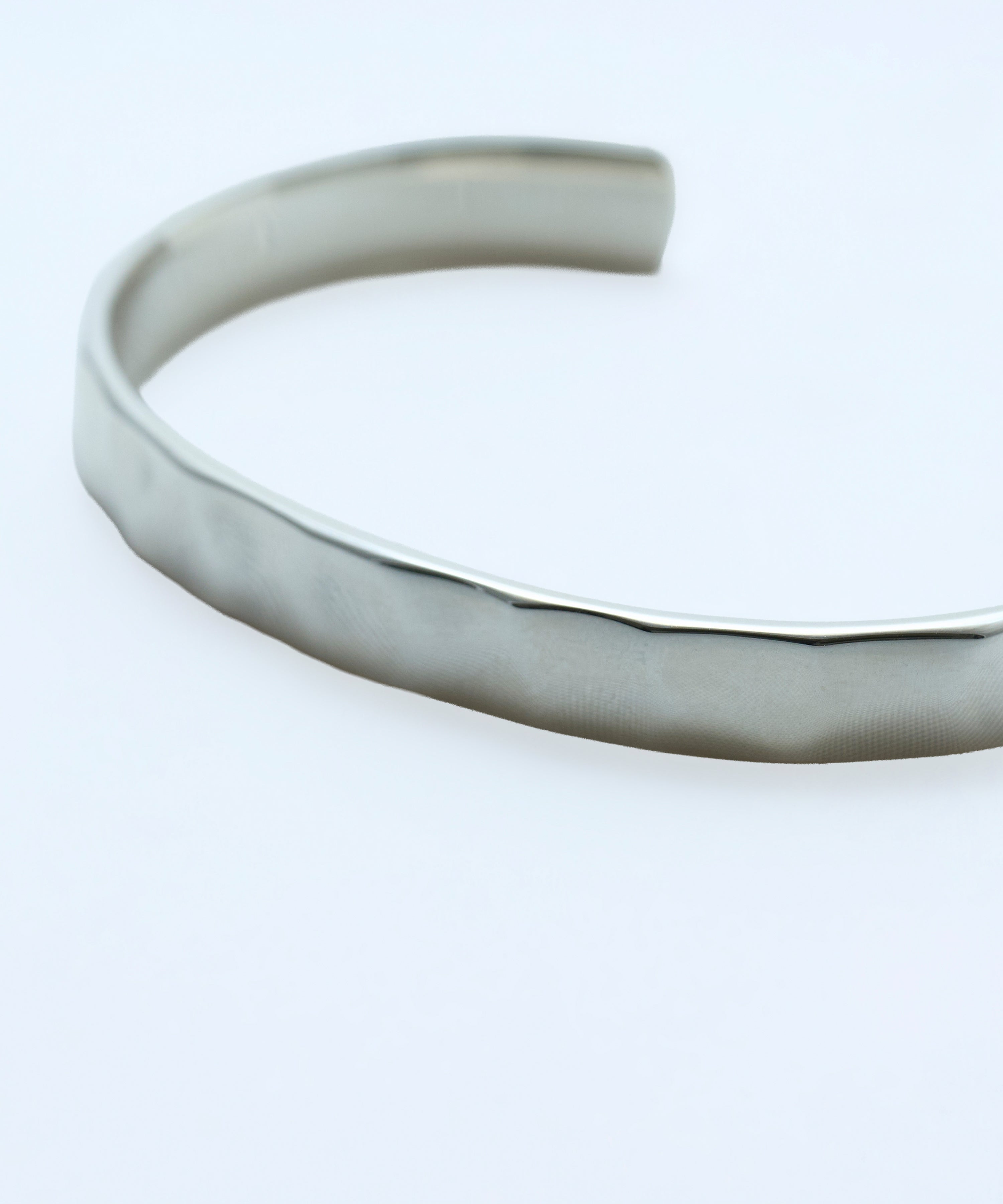 バングル ゆらぎモチーフ シルバー sv925 – AQUA SILVER