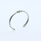 シルバー バングル ノットモチーフ sv925 Sサイズ