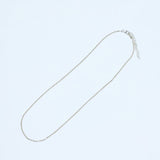 チェーンネックレス シルバー アズキチェーン sv925