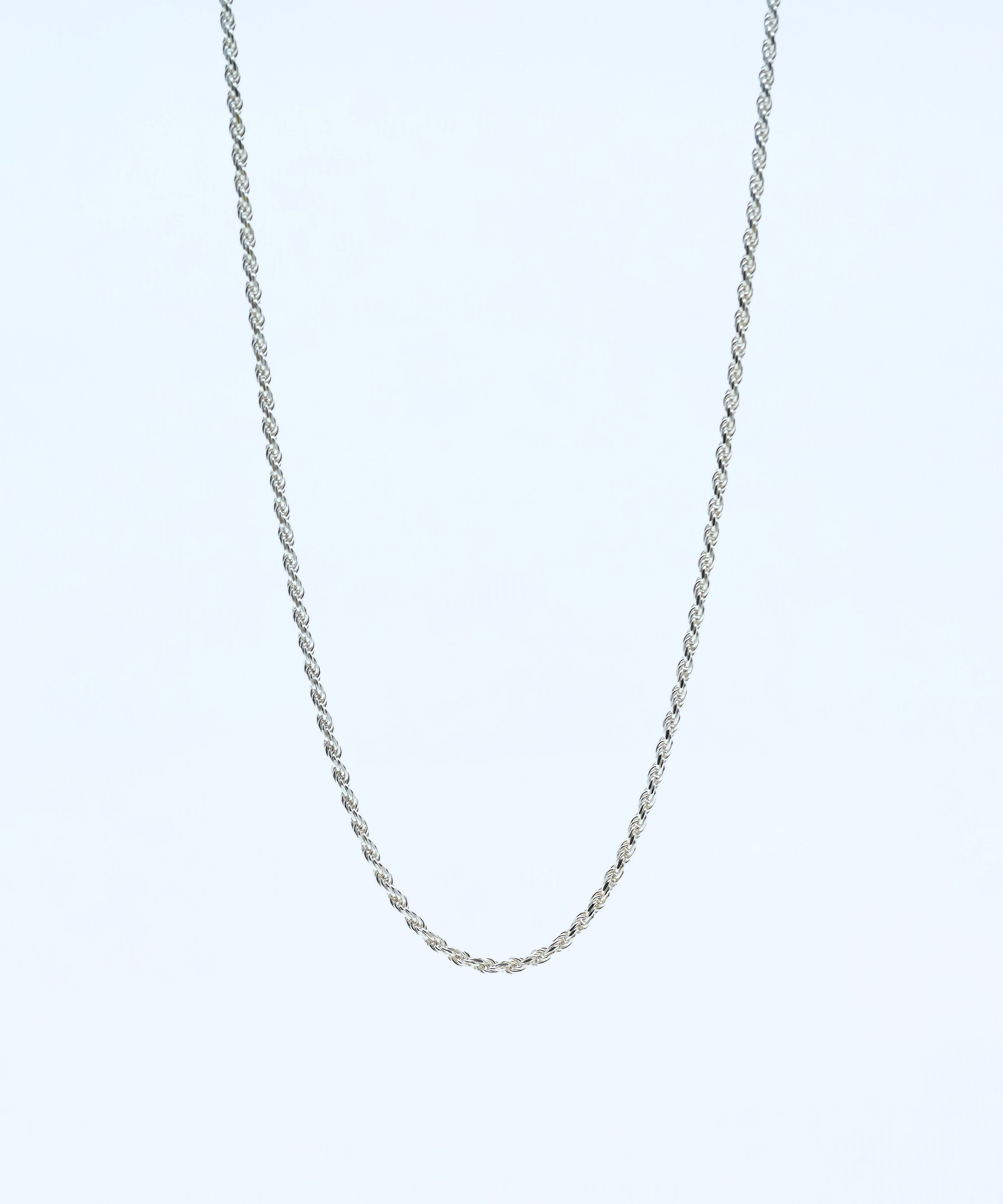 チェーンネックレス シルバー フレンチロープチェーン sv925 – AQUA SILVER