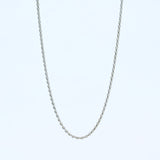 チェーンネックレス シルバー フレンチロープチェーン sv925