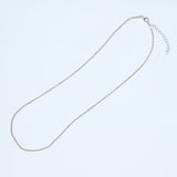 チェーンネックレス シルバー フレンチロープチェーン sv925