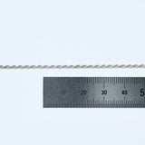 チェーンネックレス シルバー フレンチロープチェーン sv925