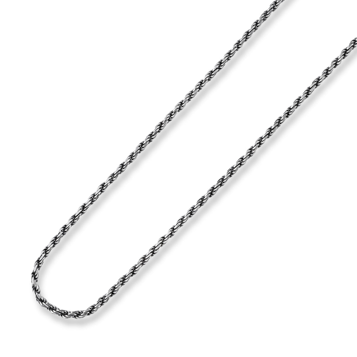 sv925 フレンチロープチェーンネックレス – AQUA SILVER