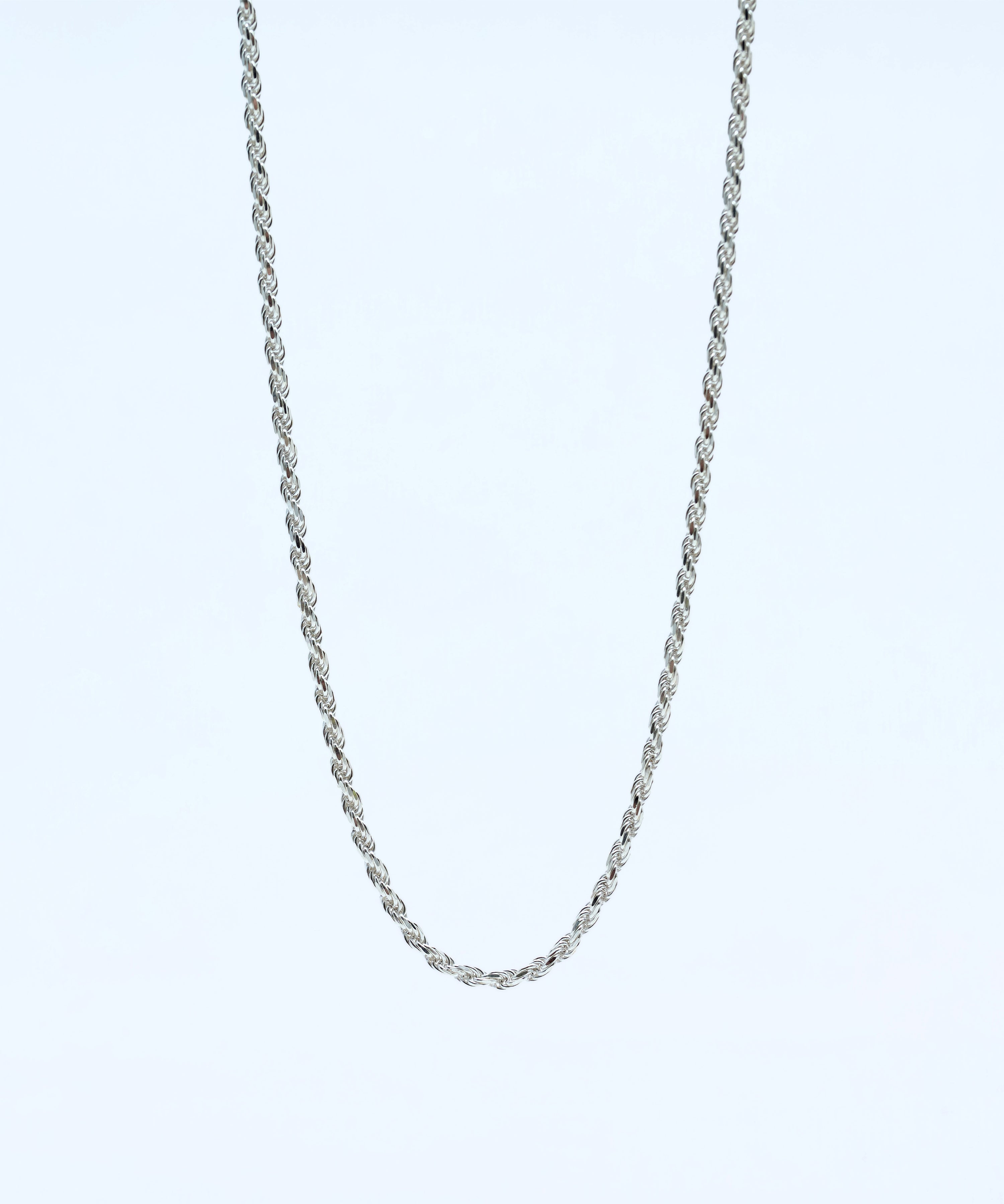 チェーンネックレス シルバー フレンチロープチェーン sv925 – AQUA SILVER