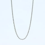 チェーンネックレス シルバー フレンチロープチェーン sv925